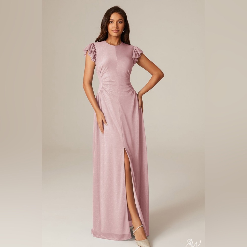 AW Bridal Dusty Rose Dress